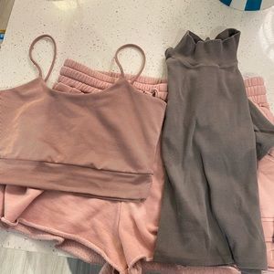 Tribe Kelley Bundle! Butter Lite Shorts (XL), Mock neck (XL), ribbed traveler(s)